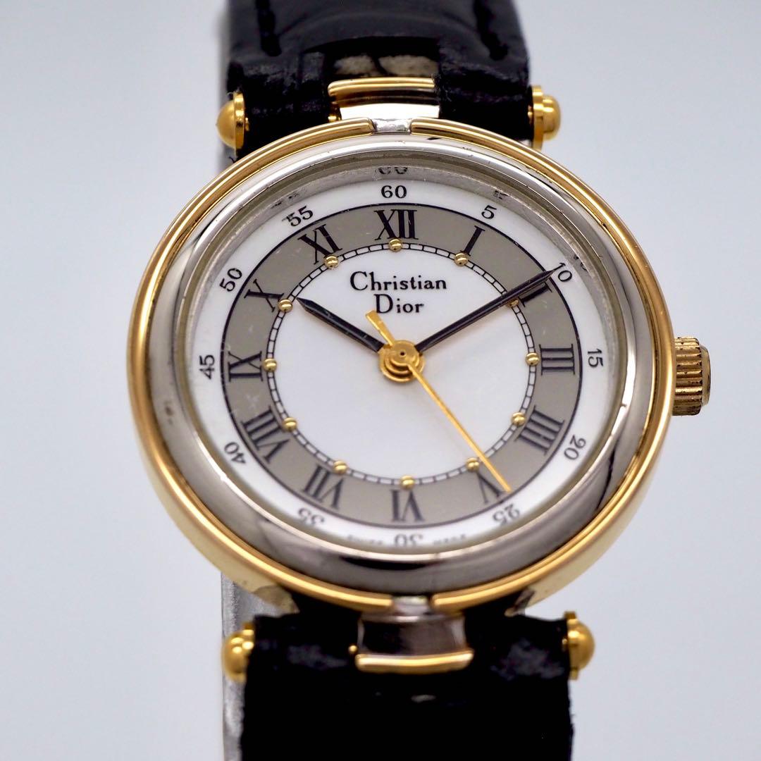 専用725 稼働 Dior時計 箱付きレディース3005 クリスチャンディオール