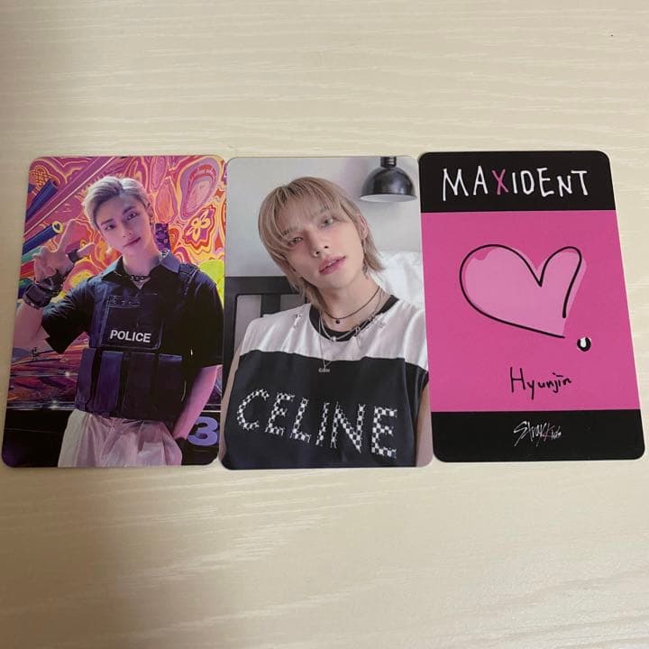 straykids スキズ soundwave ヒョンジン トレカ 3種セット