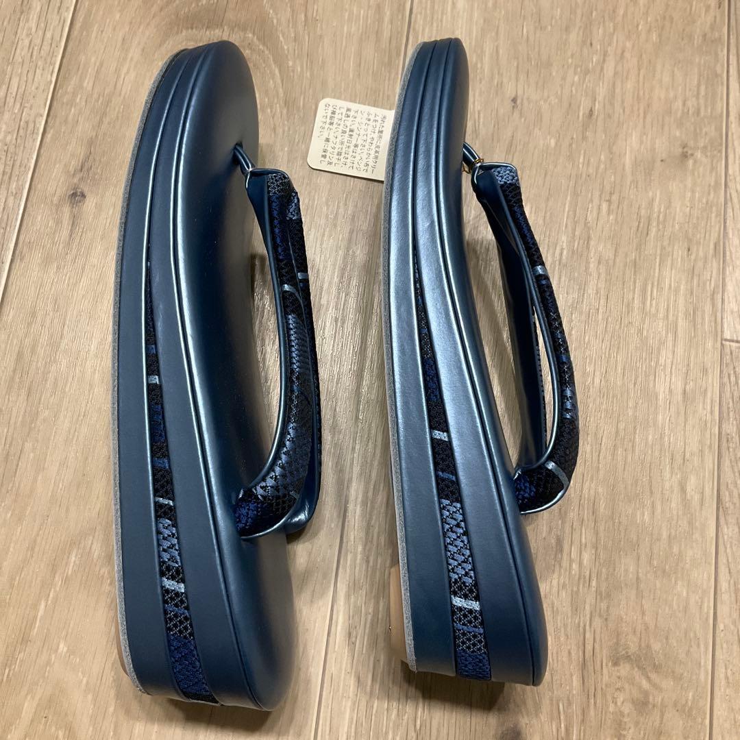 ◆未使用◆御誂◆特選◆草履和装バックセット◆本革使用◆24cm◆Fサイズ◆桐箱入