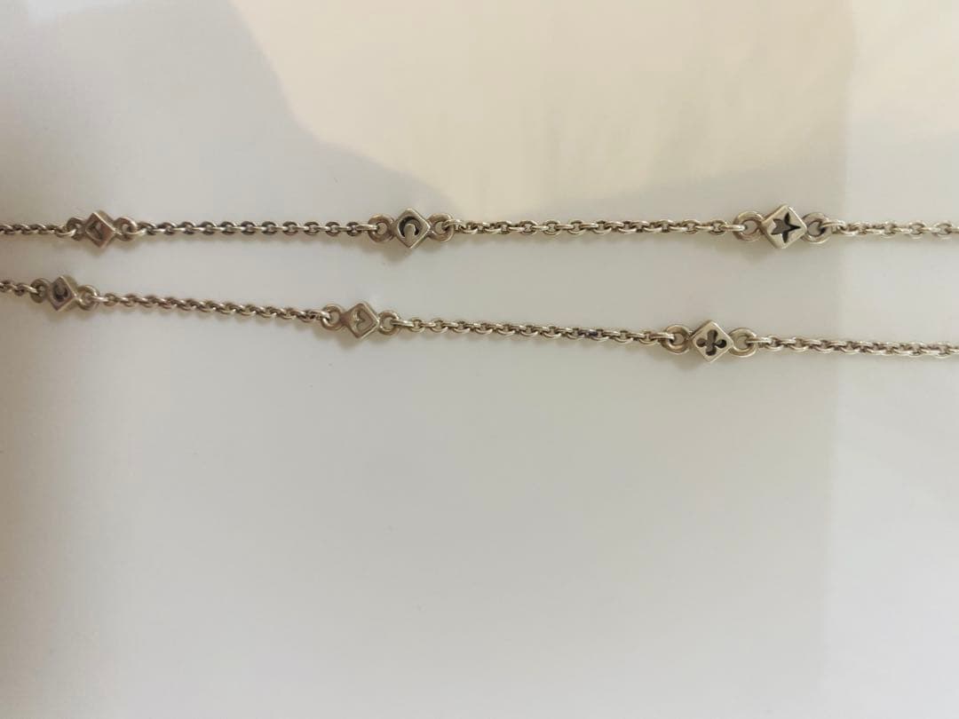 ★Love&hate ラブアンドヘイト クロスネックレス　付属品有