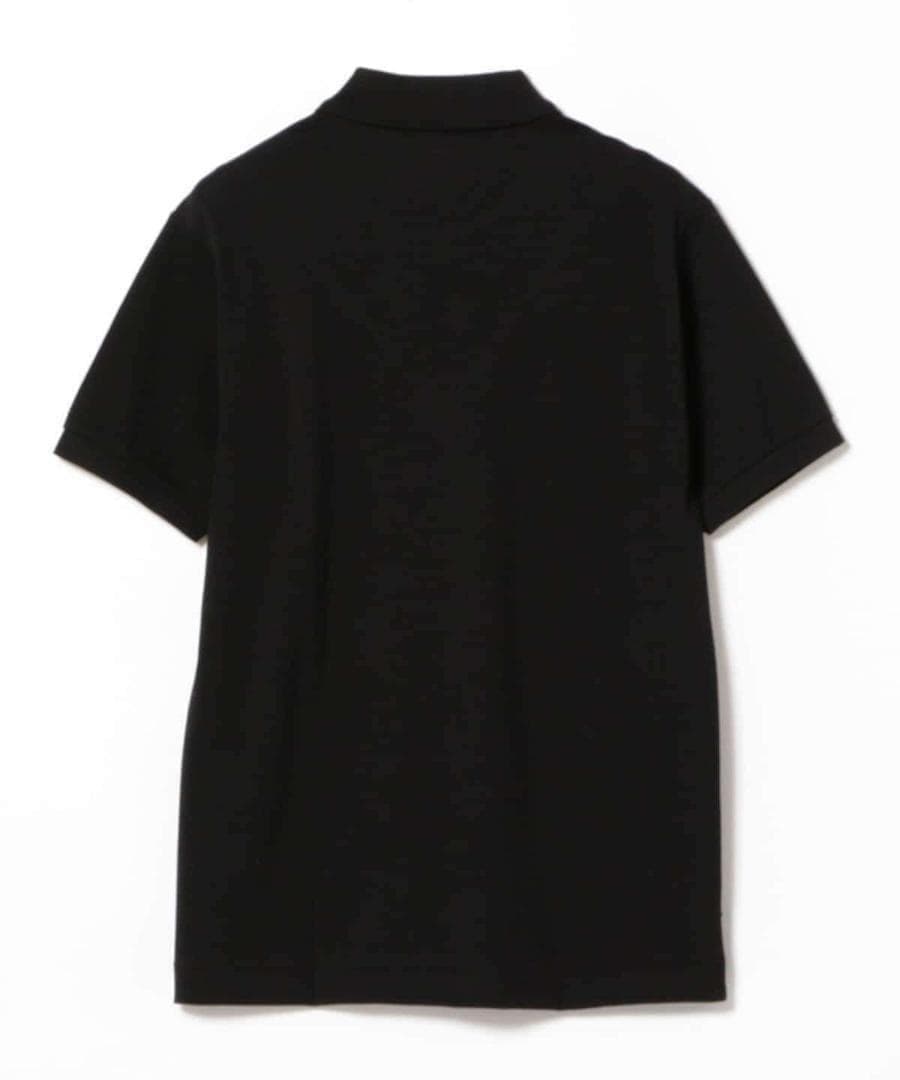 【新品】LACOSTE ポロシャツ 半袖 L1212 ブラック M