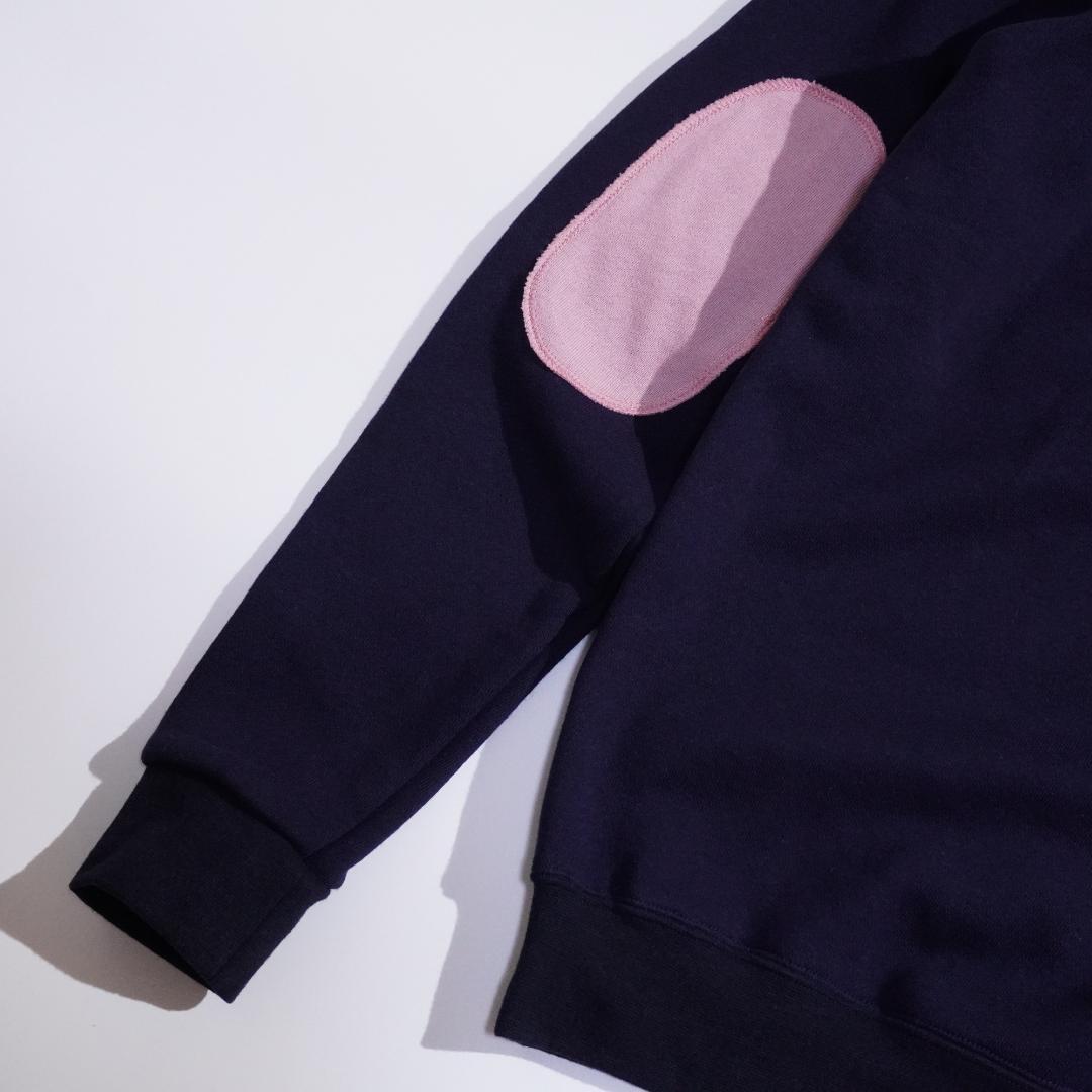 トップス / スウェット / リメイク / ネイビー / ラベンダー