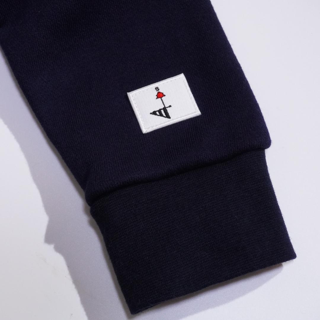 トップス / スウェット / リメイク / ネイビー / ラベンダー