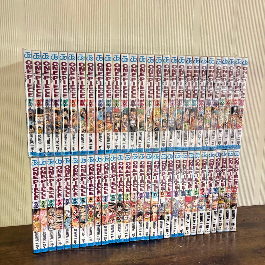 極美品　ONEPIECE 1-113巻　クリアブックカバー付き　113巻新品