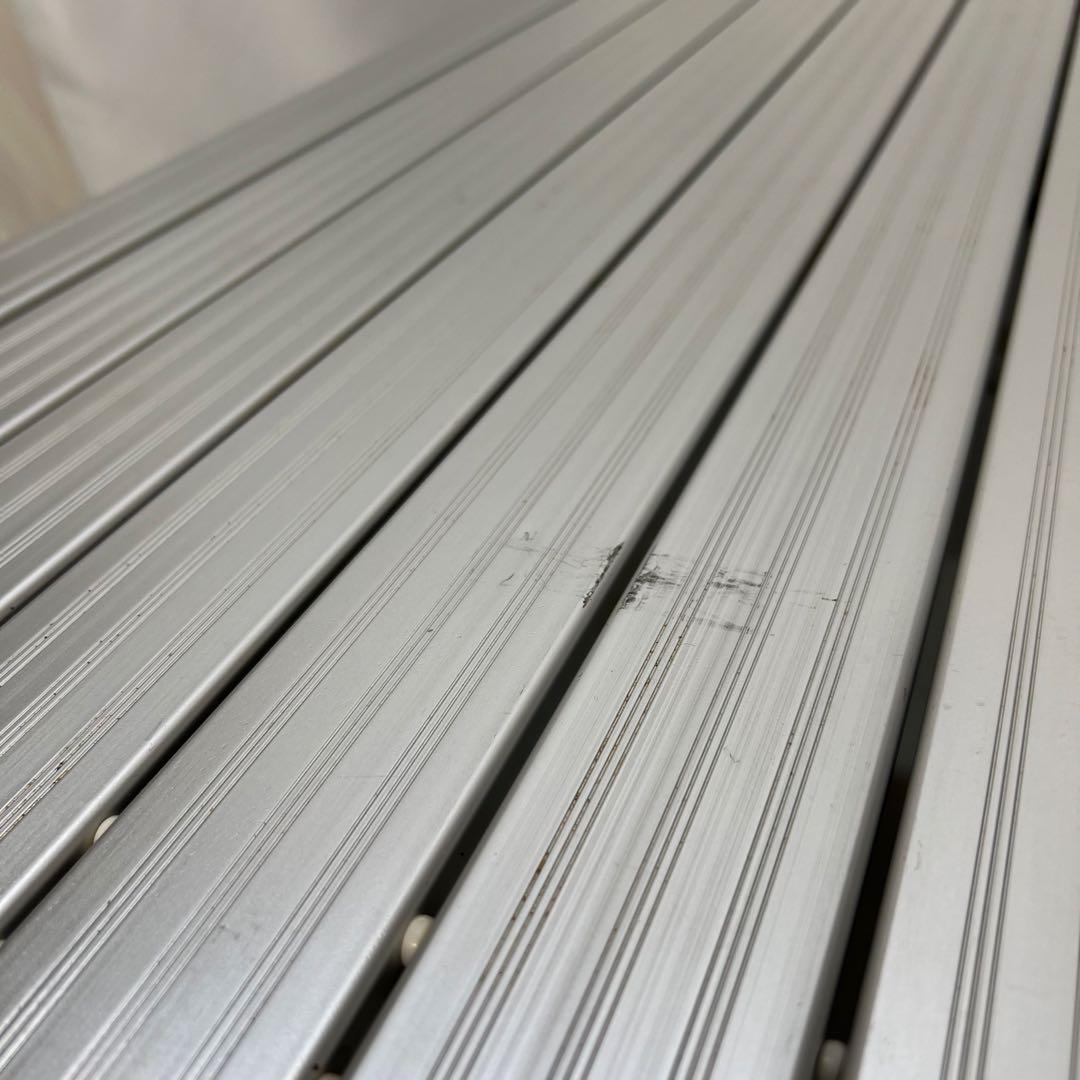 コールマン　テーブルベンチセット　折りたたみアウトドアテーブル　アルミ製