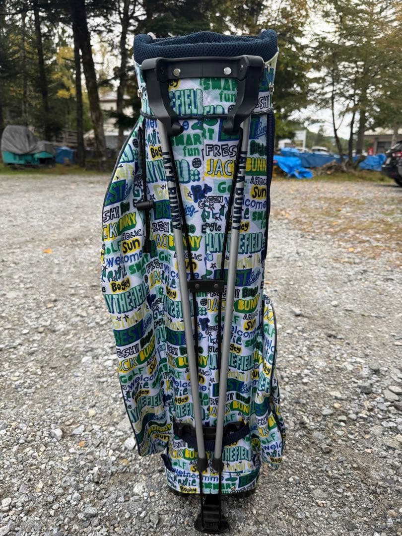 はるさん専用JACK BUNNY キャディバッグ スタンド カラフル派手