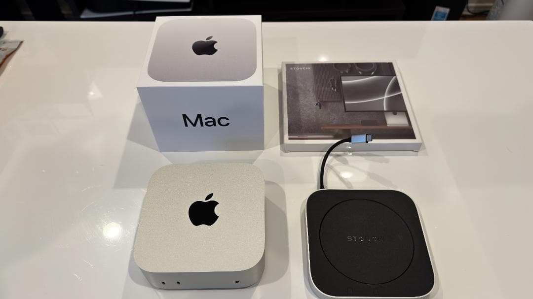 【拡張ハブ付き】Mac mini (M4/メモリ16GB/SSD256GB)