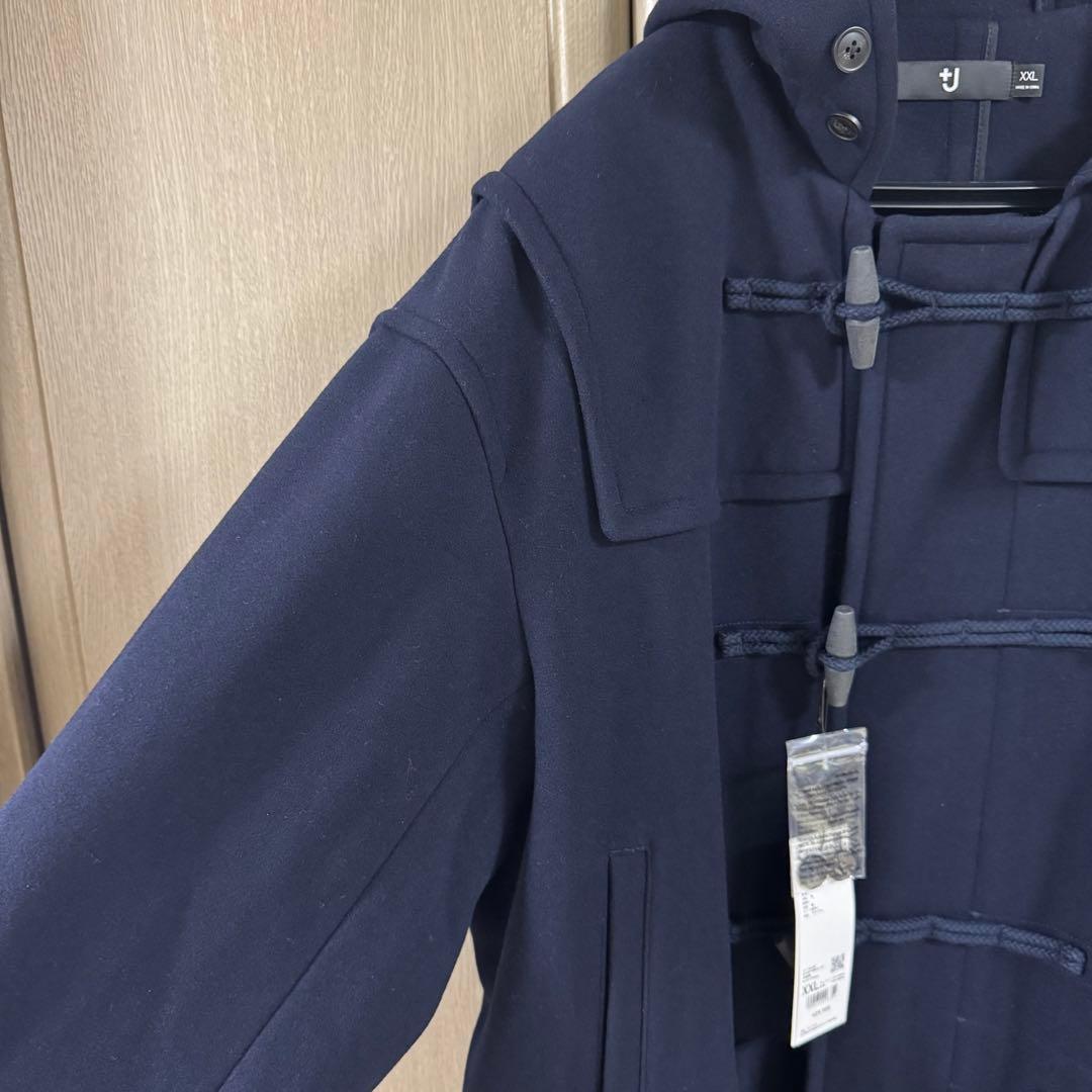 【未使用タグ付】UNIQLO× +J ウールオーバーサイズダッフルコート XXL