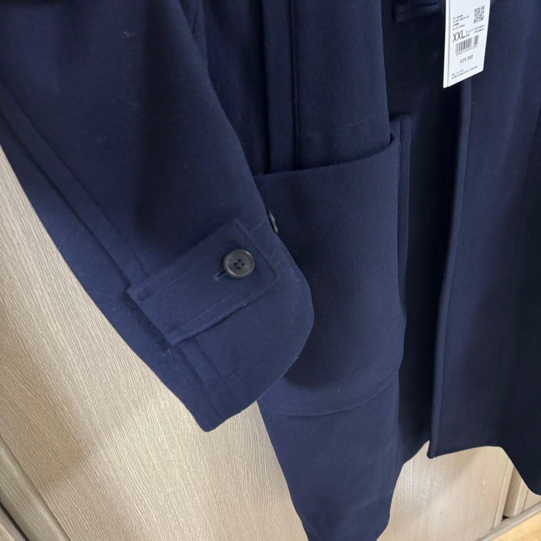 【未使用タグ付】UNIQLO× +J ウールオーバーサイズダッフルコート XXL