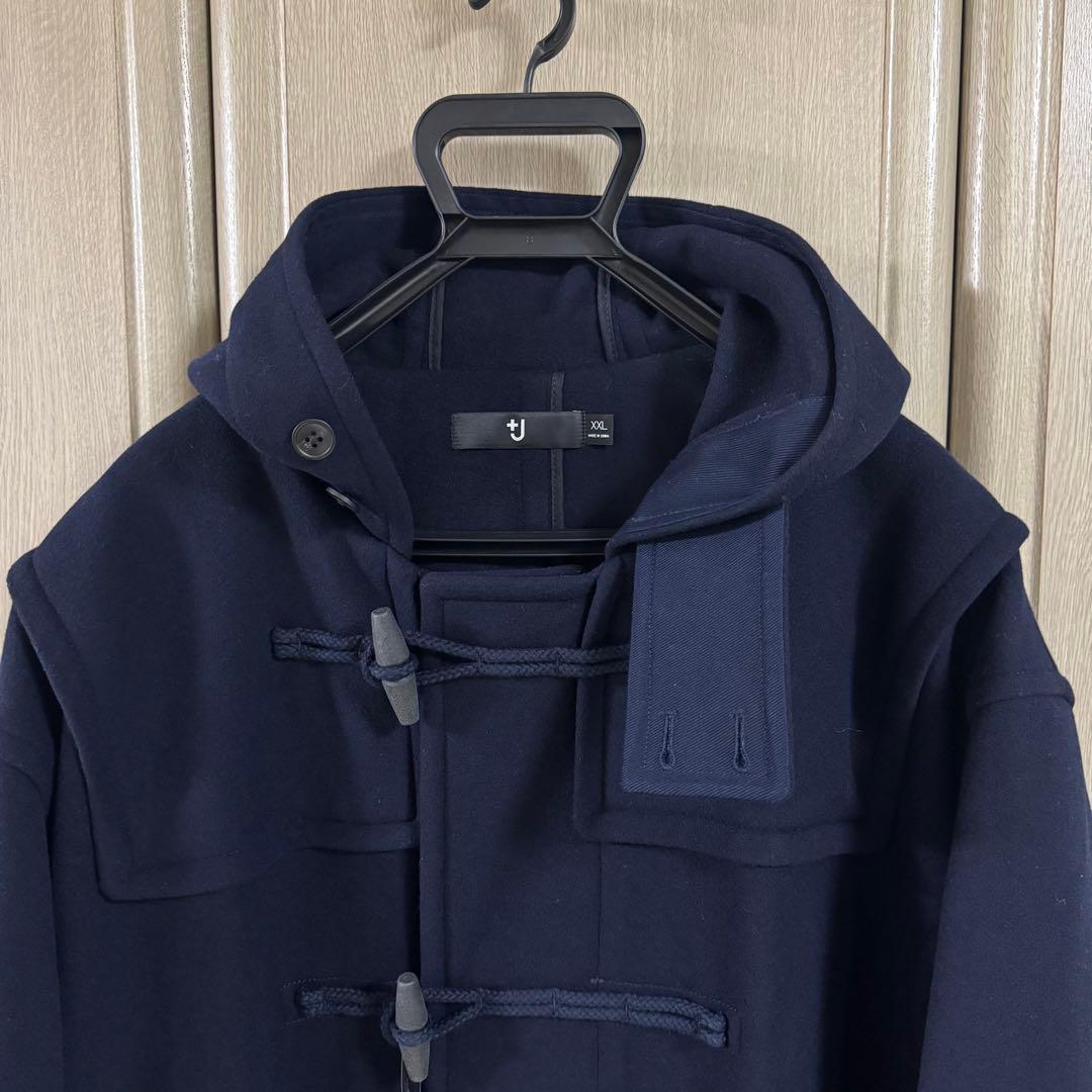 【未使用タグ付】UNIQLO× +J ウールオーバーサイズダッフルコート XXL
