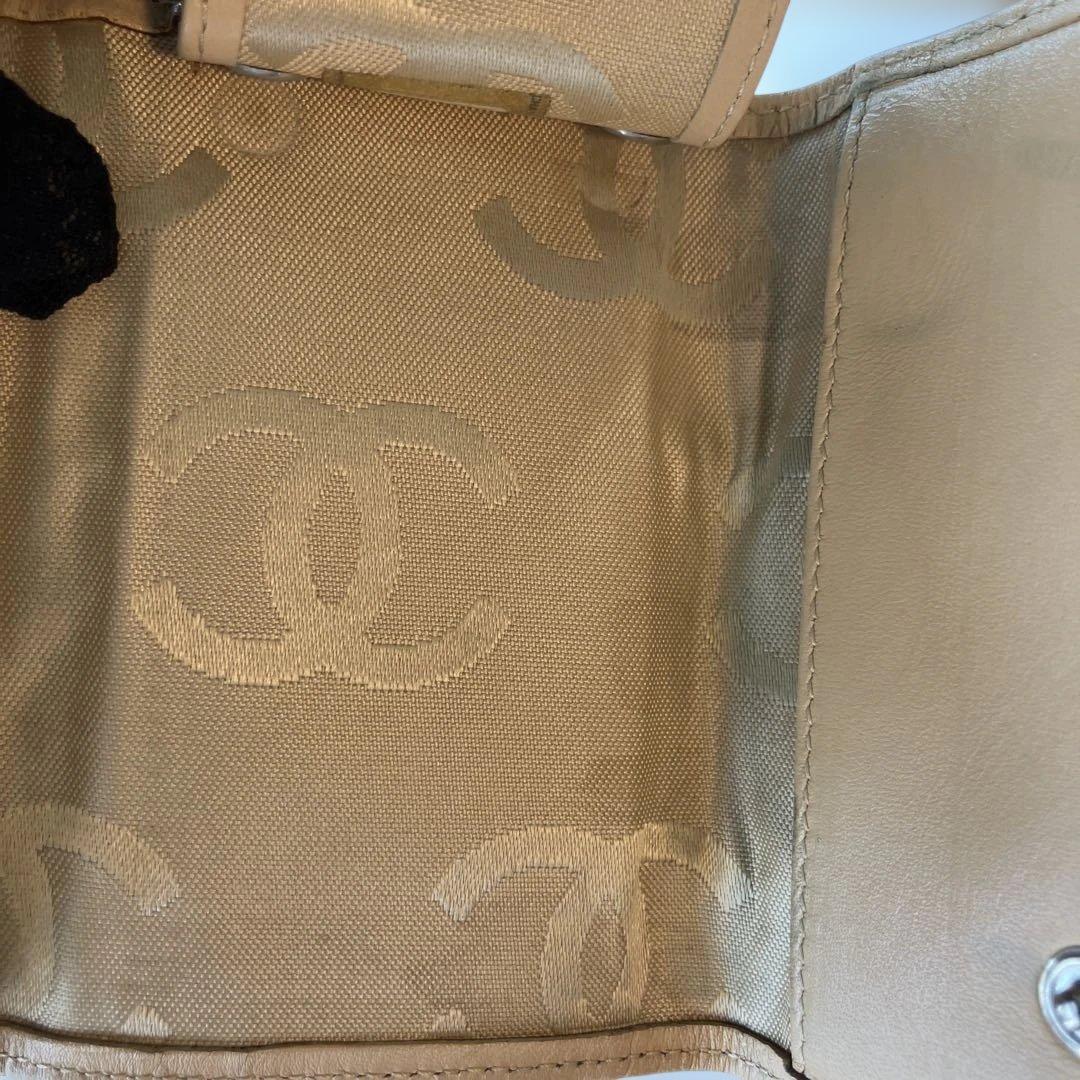 ［正規品］美品　CHANEL カンボン　キーケース　　シリアルシール付き