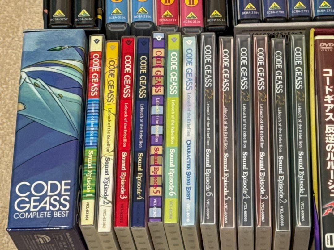 コードギアス DVD 1期2期 CD等多数