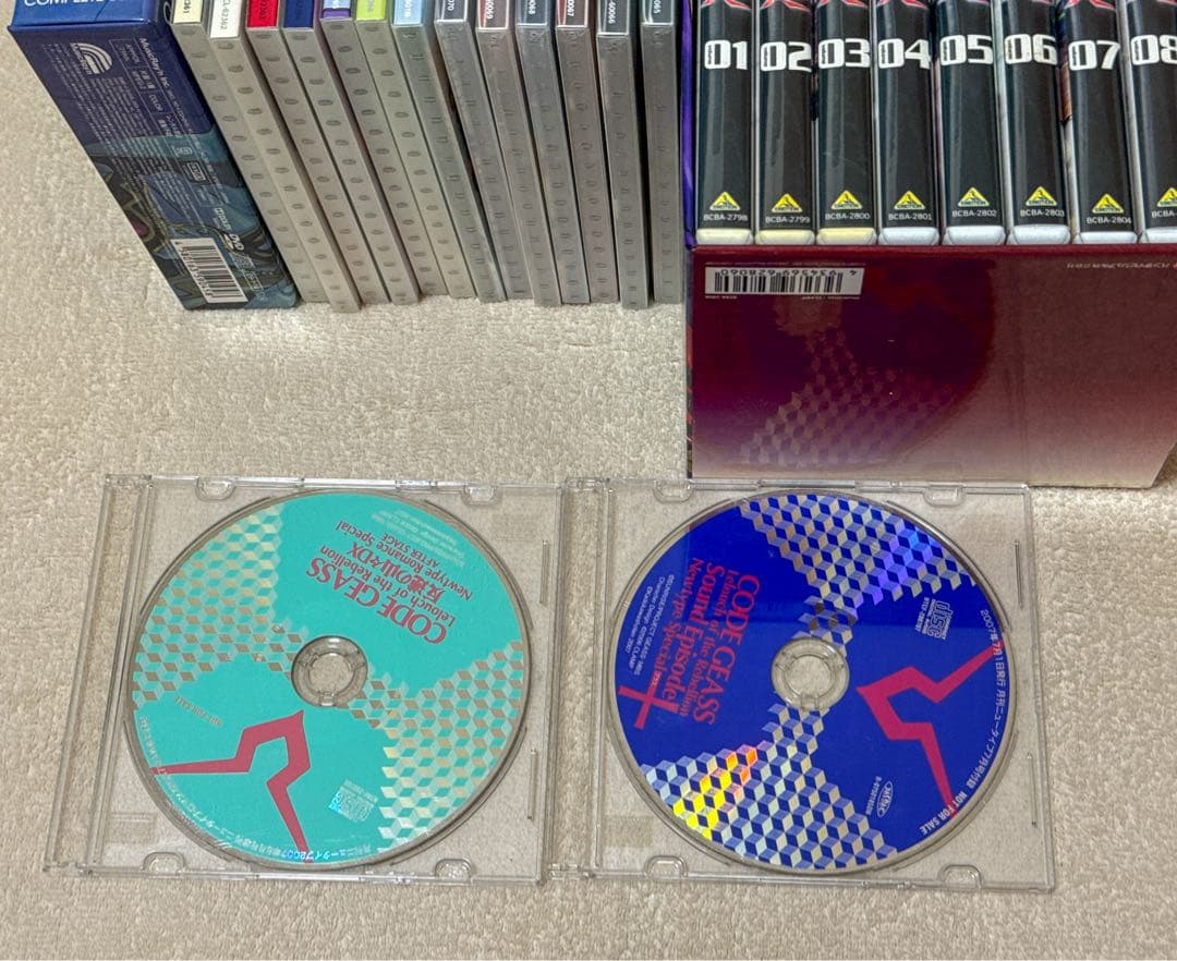 コードギアス DVD 1期2期 CD等多数