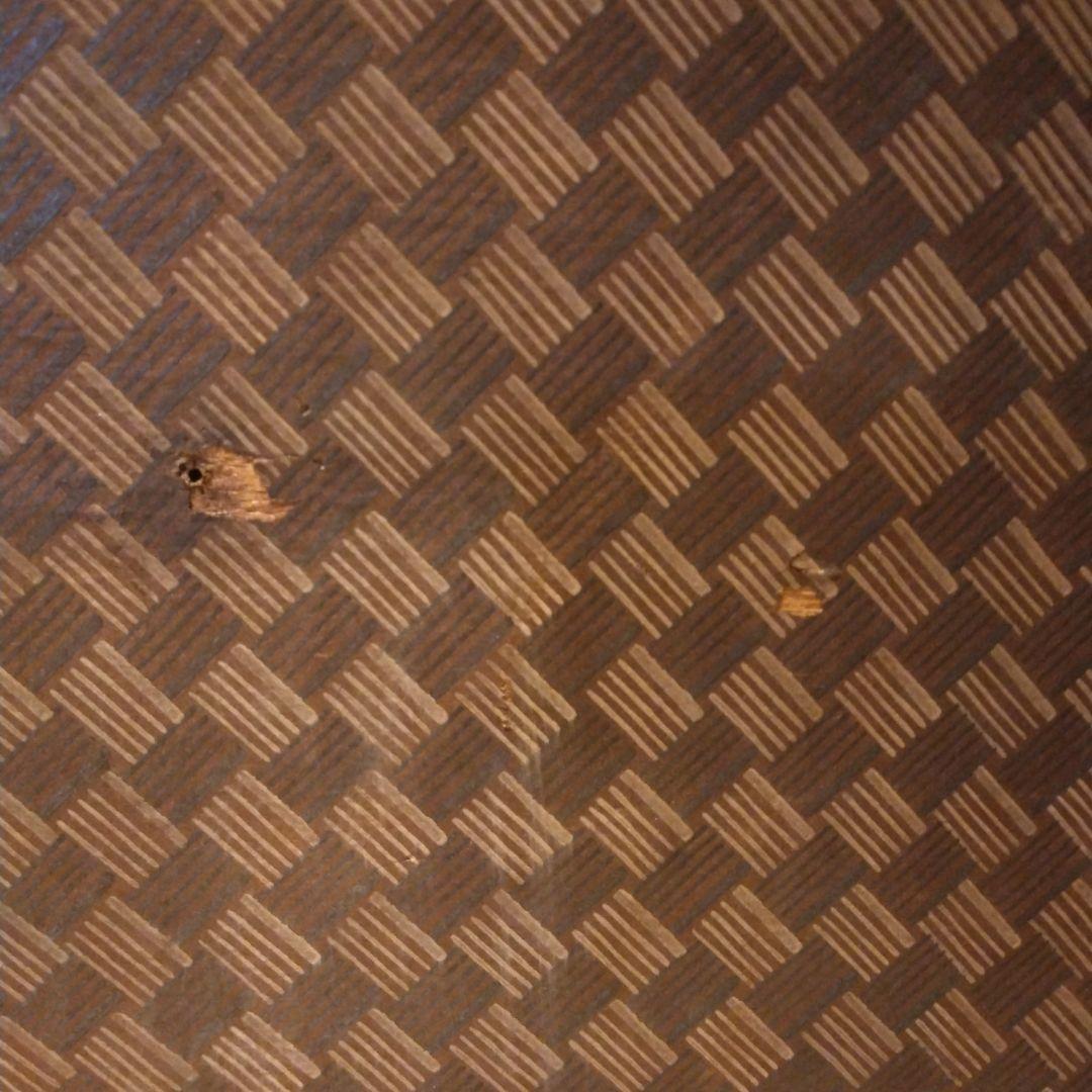 雛人形　五段　木目込み　ガラスケース入り