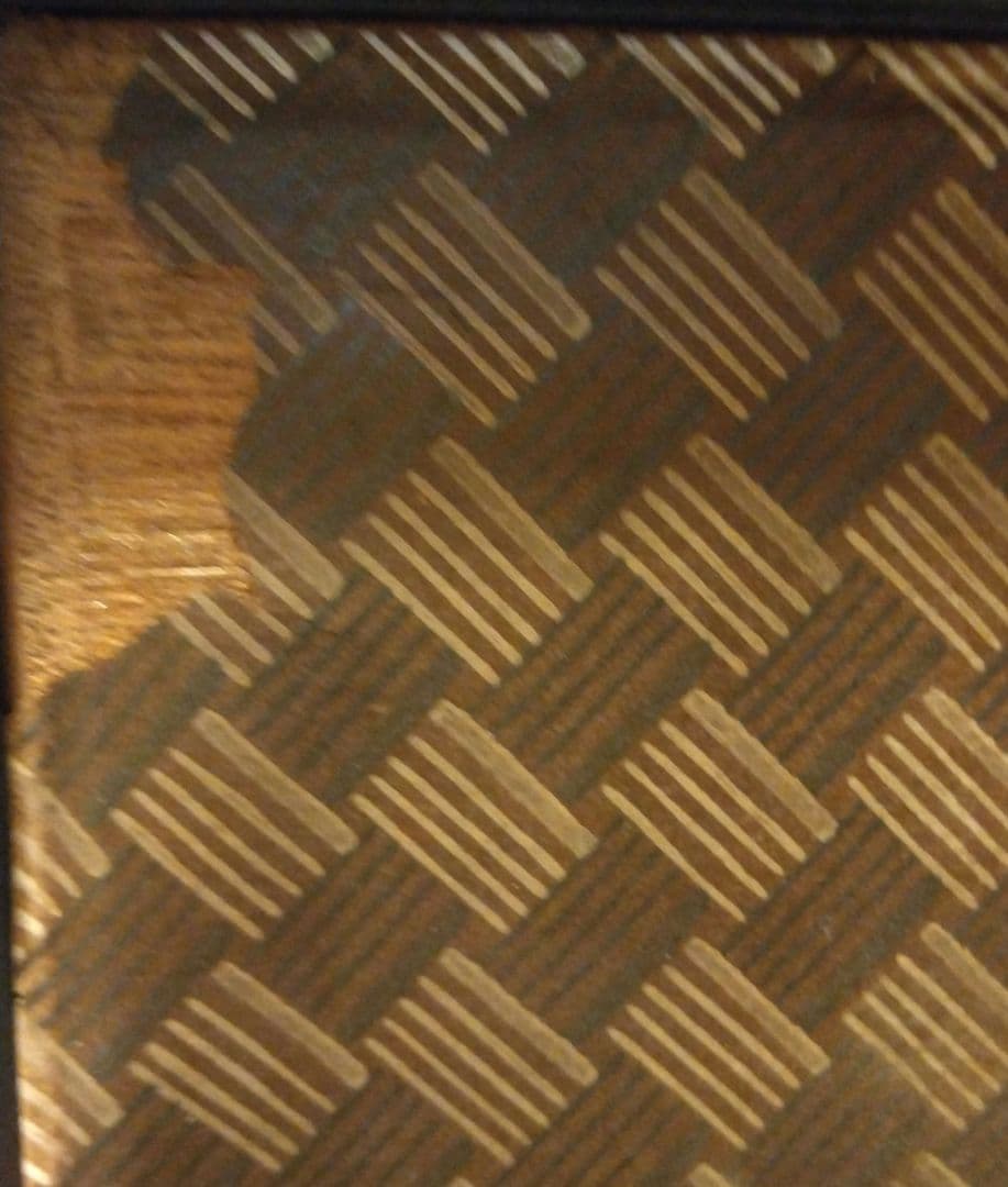 雛人形　五段　木目込み　ガラスケース入り