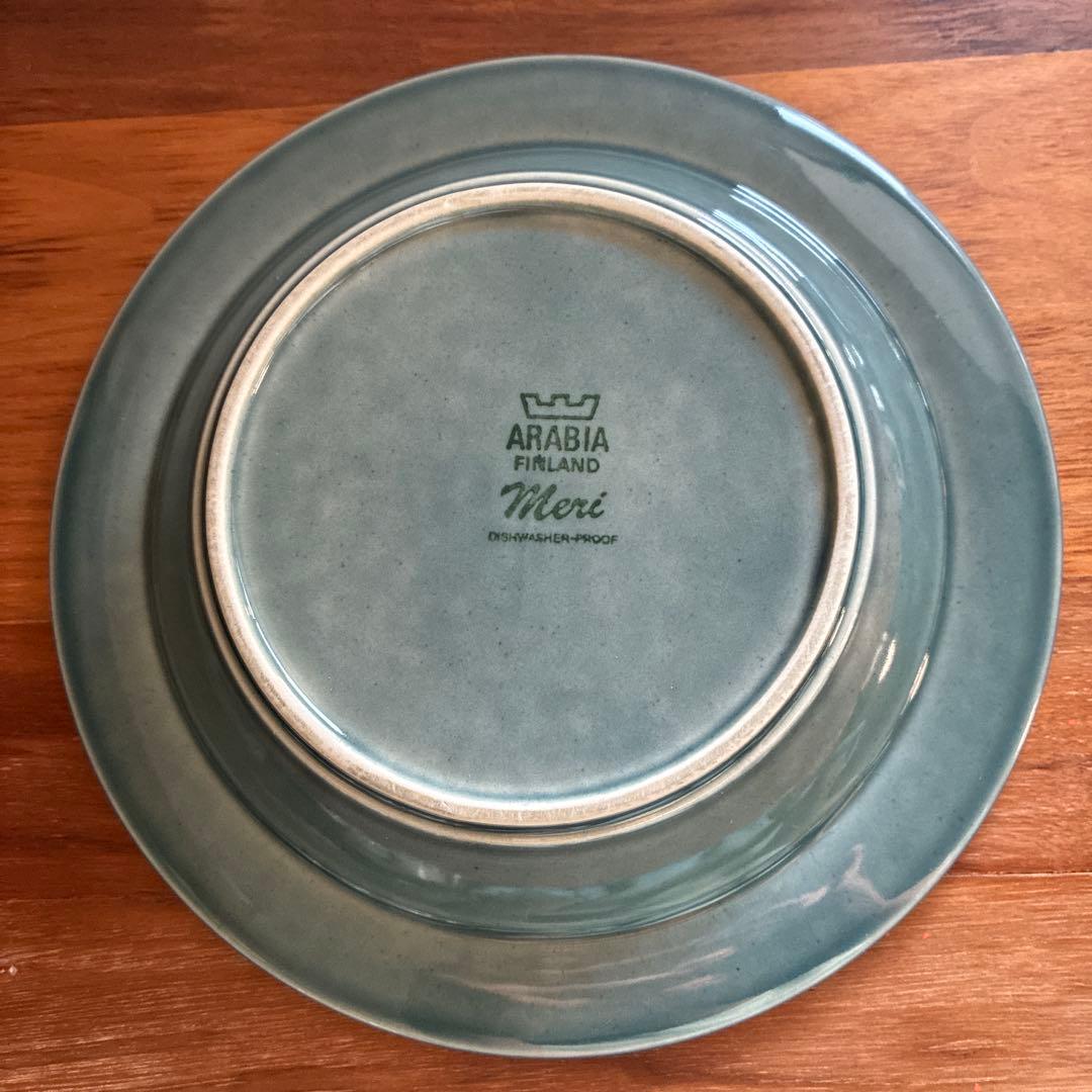 Arabia　Meri　メリ　スーププレート　２枚セット　ペア　サラダボウル