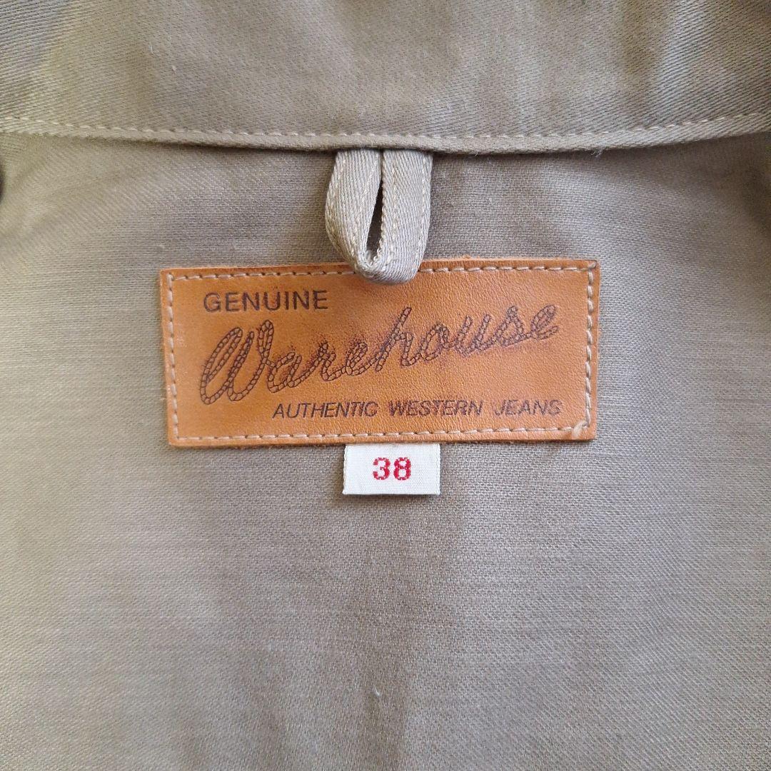 Warehouse ウエスタンジャケット 38サイズ ベージュ