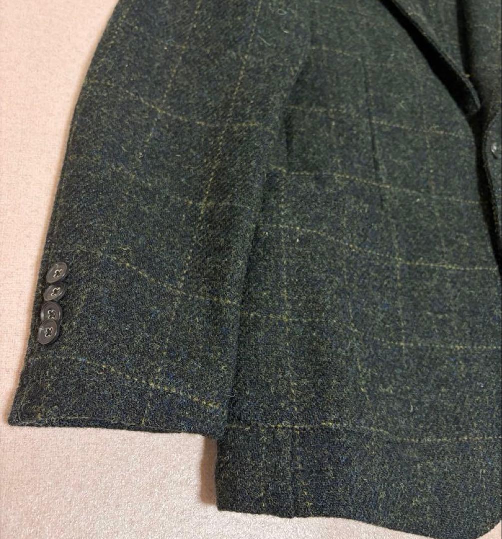 現行 美品 G-stage × Harris Tweed アンコンジャケット