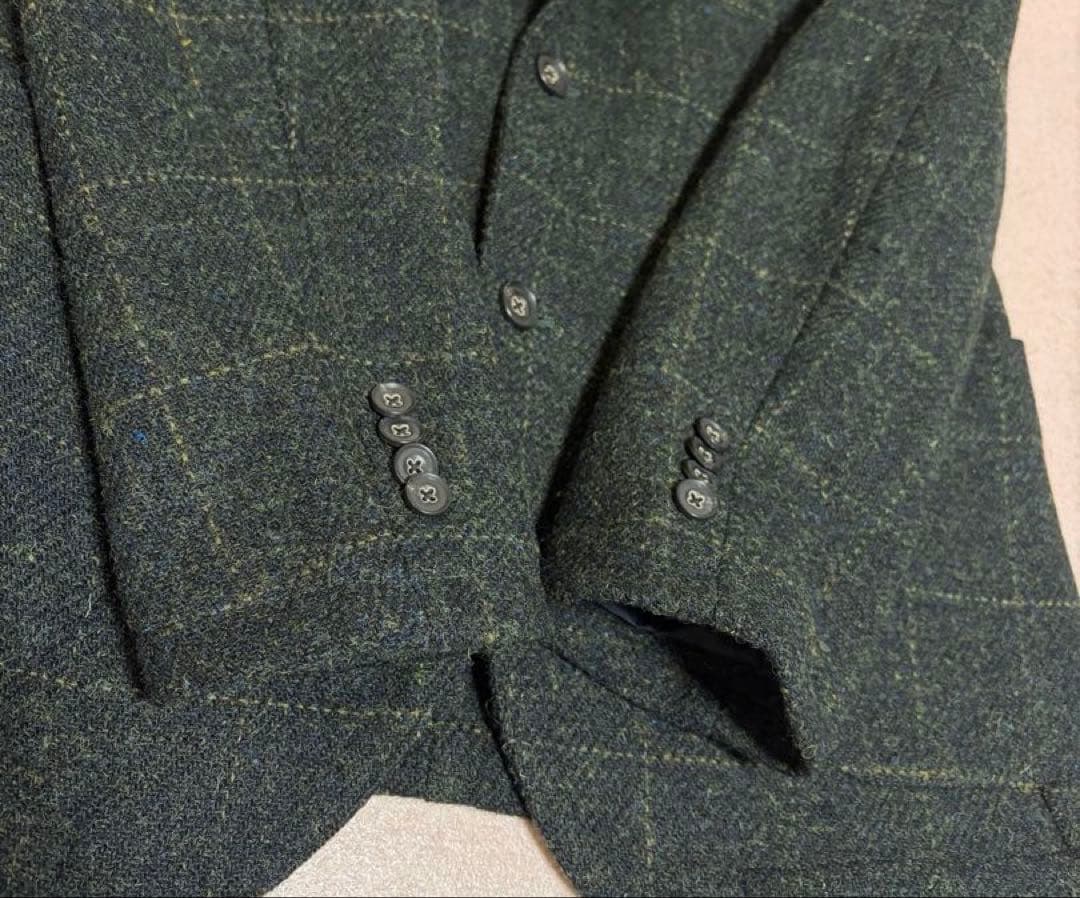 現行 美品 G-stage × Harris Tweed アンコンジャケット