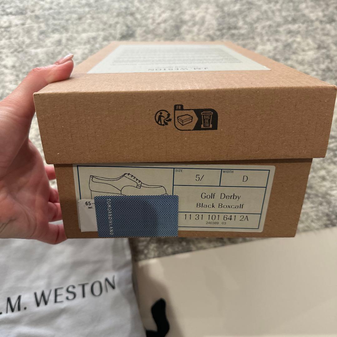 【美品】J.M.WESTON 641 GOLF（ゴルフ） 5.5D