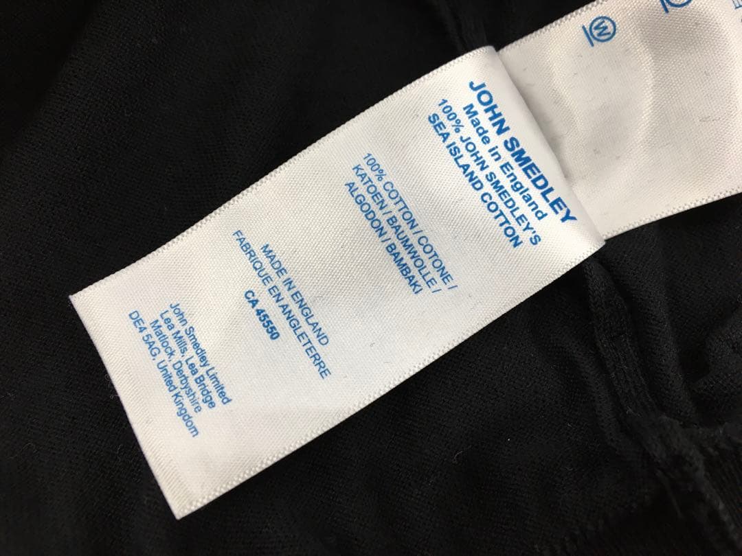 JOHN SMEDLEY BEAMS F別注 COTTON KNIT POLO