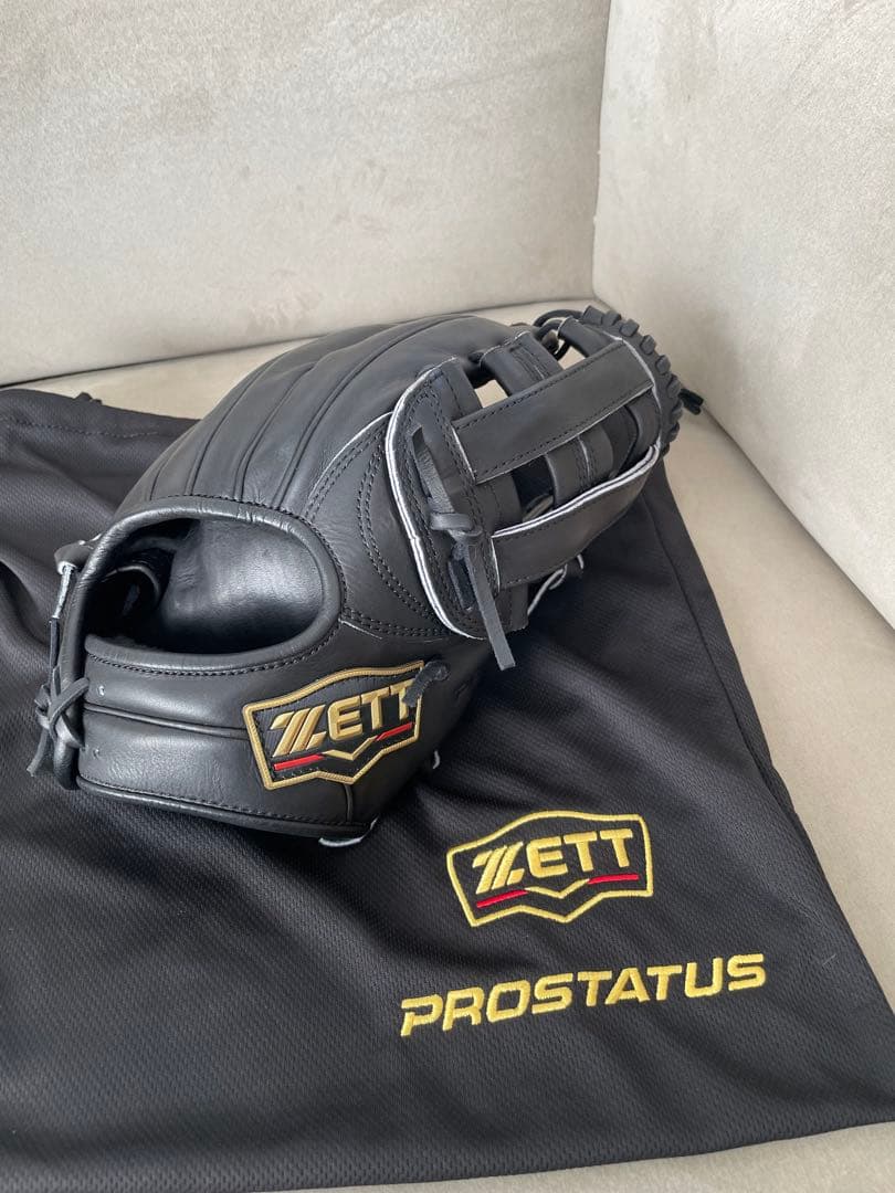 ゼットプロステイタス硬式内野手用オーダーグラブ