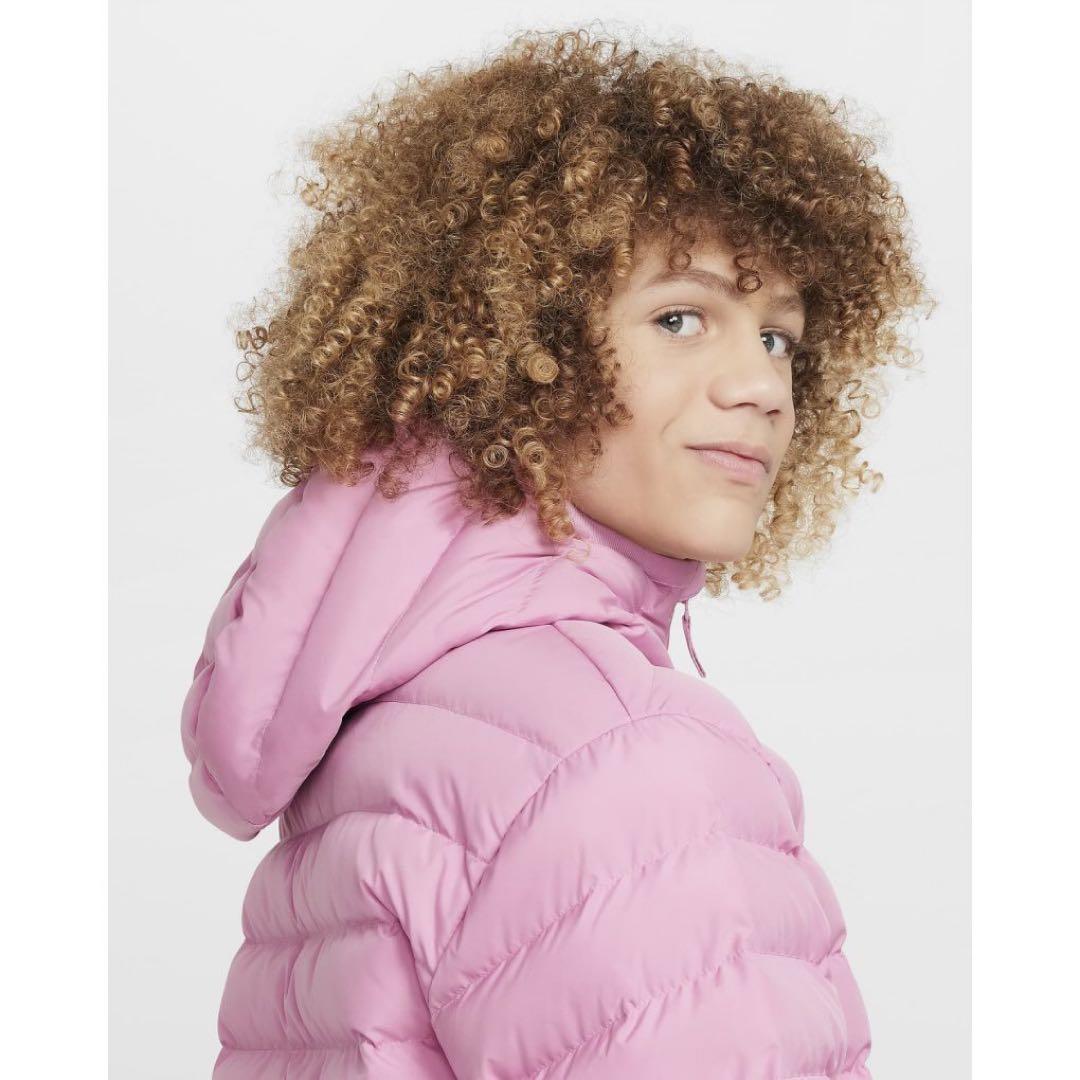 160cm 新品 ナイキ キッズ ライトウェイト シンセティックフィル ピンク