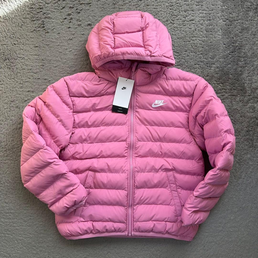 160cm 新品 ナイキ キッズ ライトウェイト シンセティックフィル ピンク
