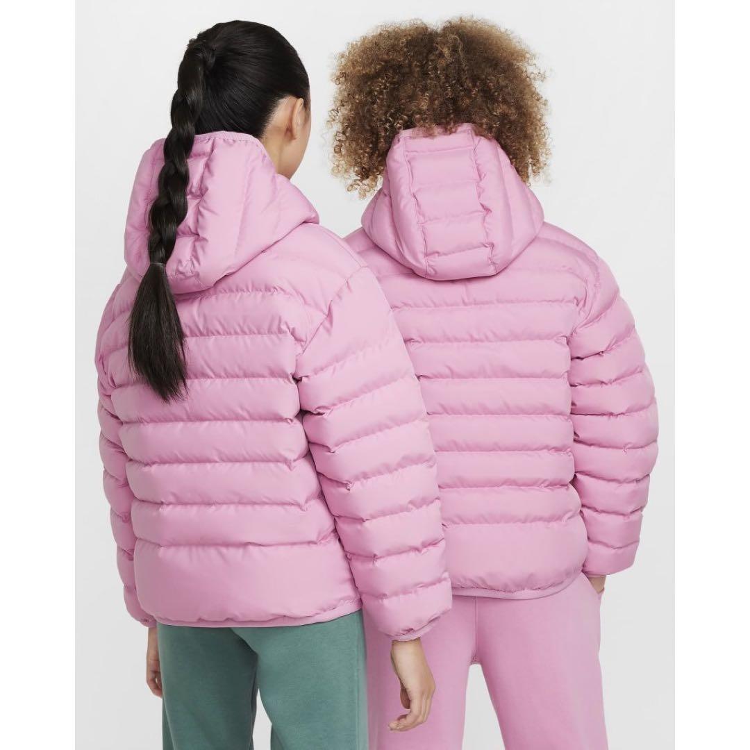 160cm 新品 ナイキ キッズ ライトウェイト シンセティックフィル ピンク