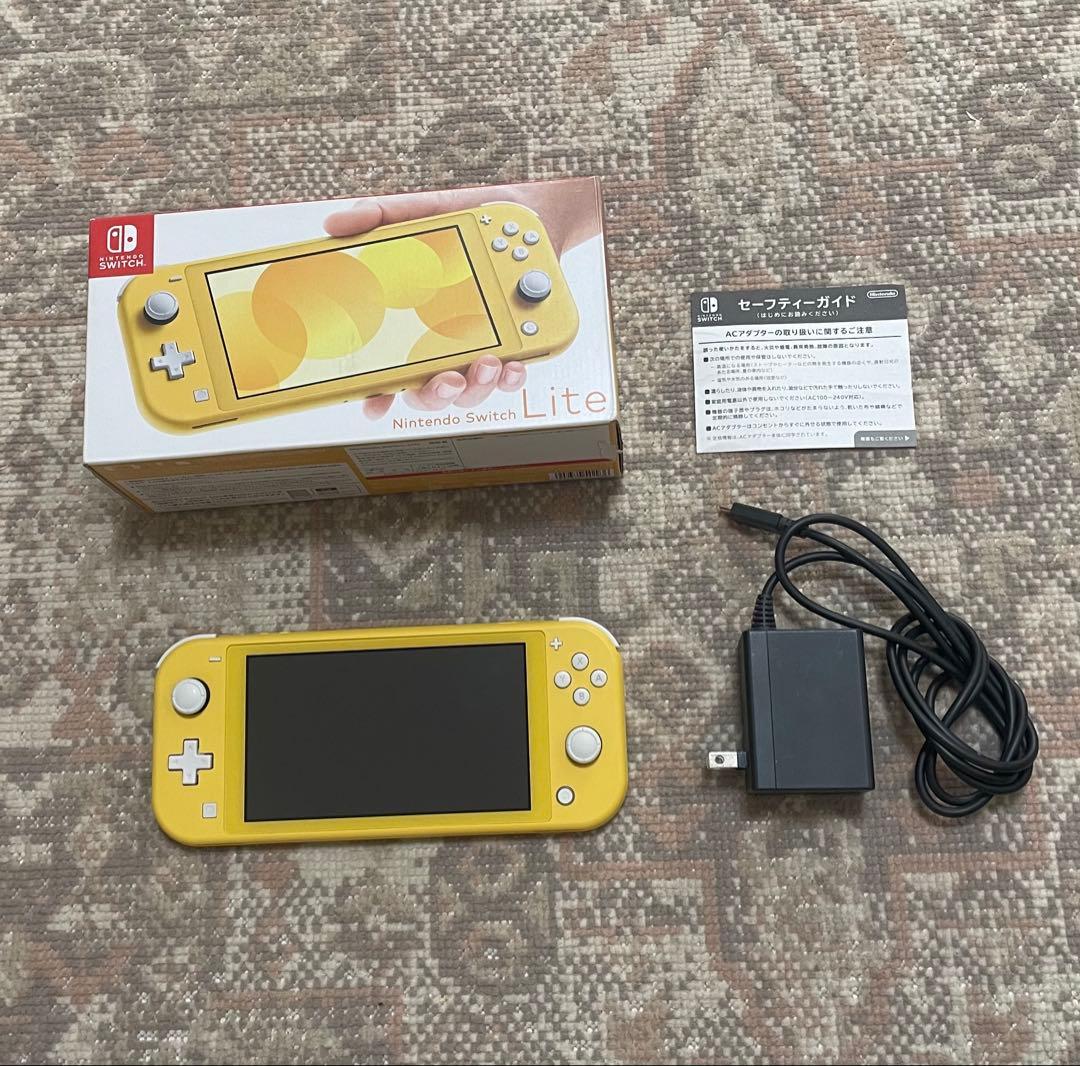 Nintendo Switch Lite イエロー 本体 32G SDカード付き