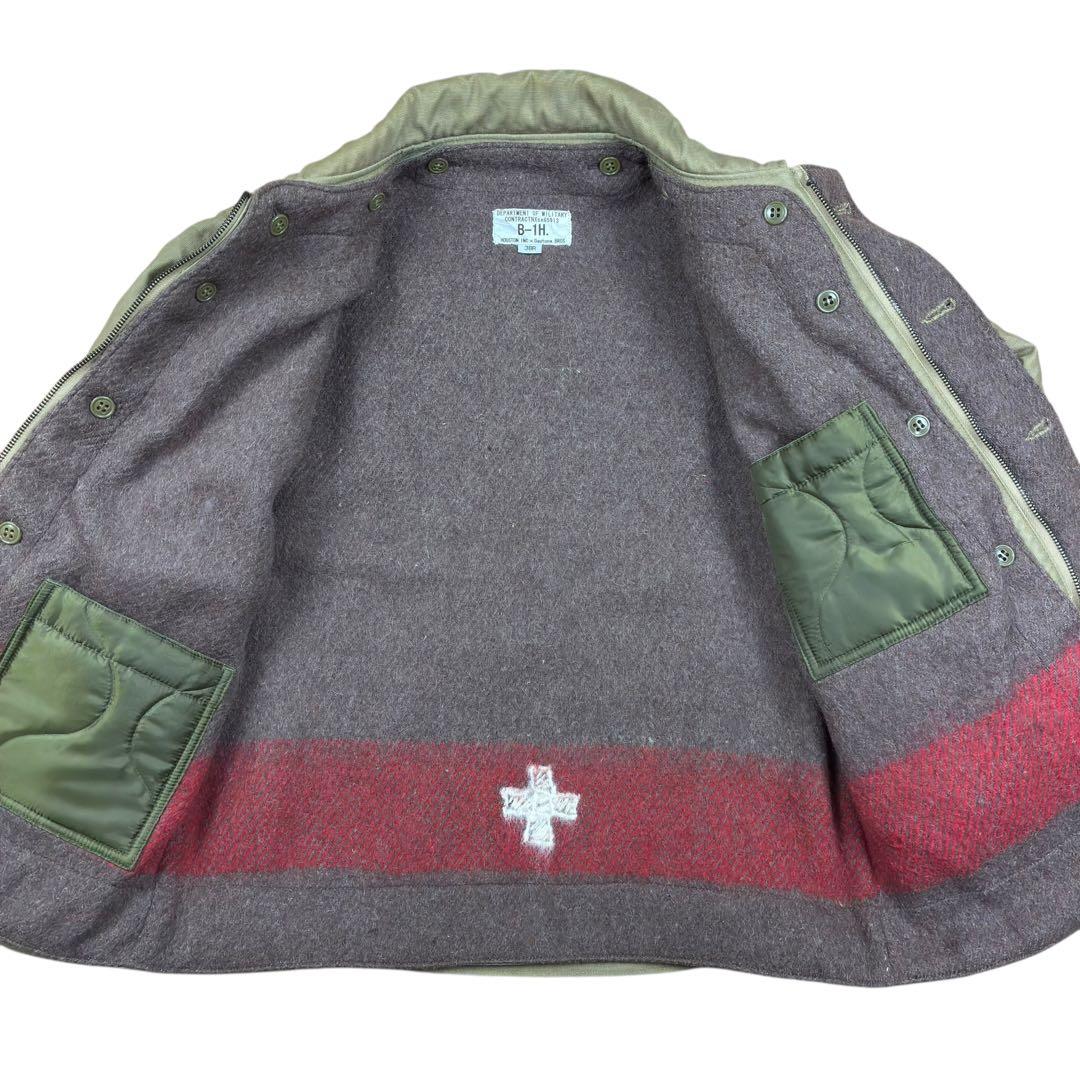 HOUSTON × Daytona BROS B-1H デッキジャケット 38R