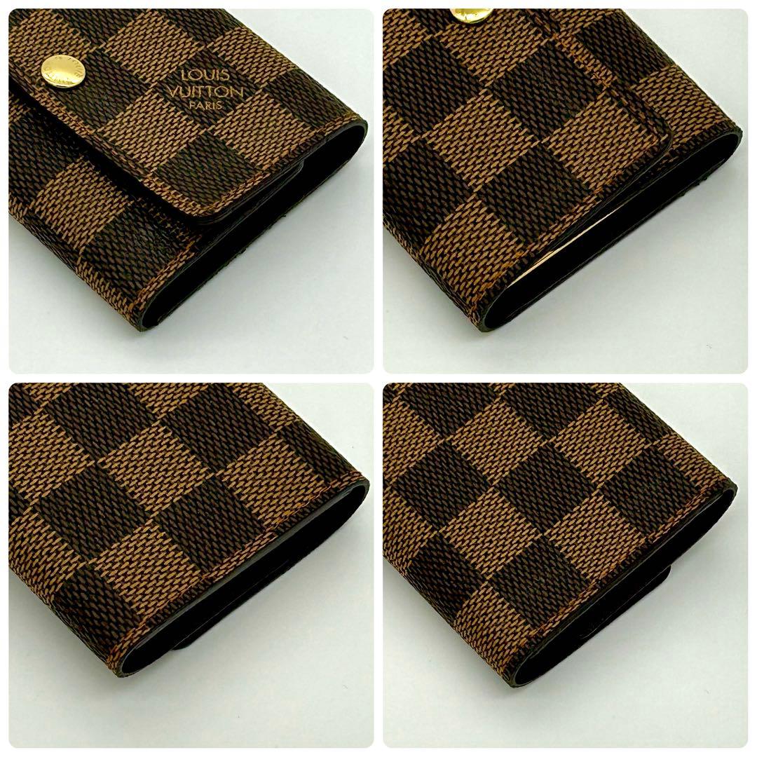 【極美品・付属品有り】ルイヴィトン ダミエ ミュルティクレ6 キーケース