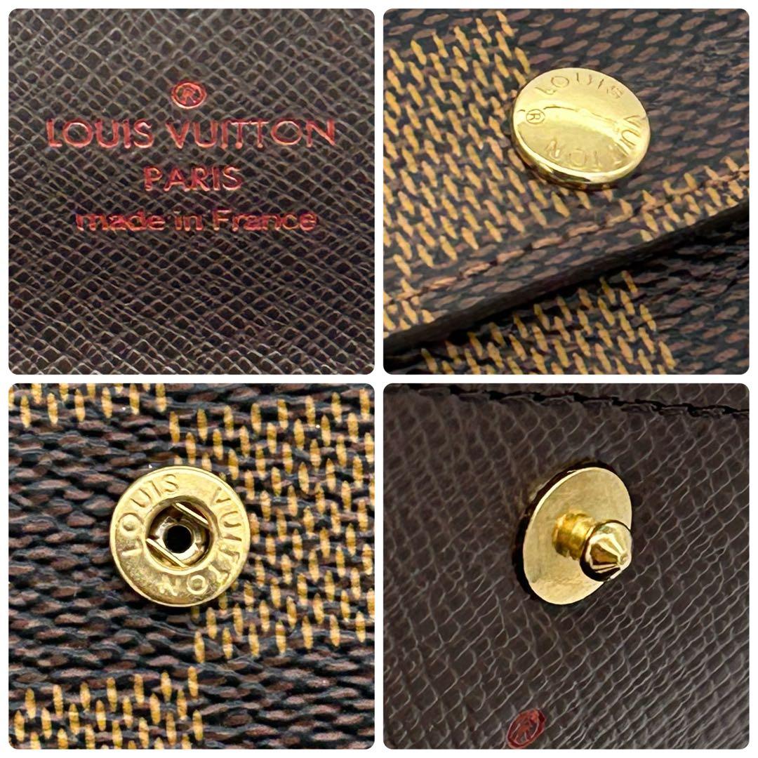 【極美品・付属品有り】ルイヴィトン ダミエ ミュルティクレ6 キーケース