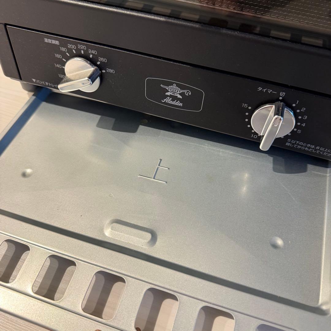 【美品】アラジン グラファイトトースター AET-GS13C(K)