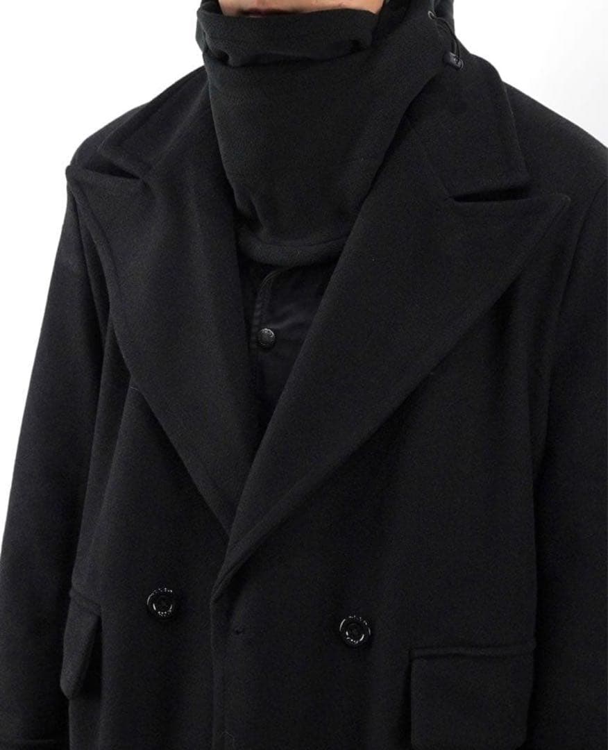 hype kyoto double long coat ［blk］