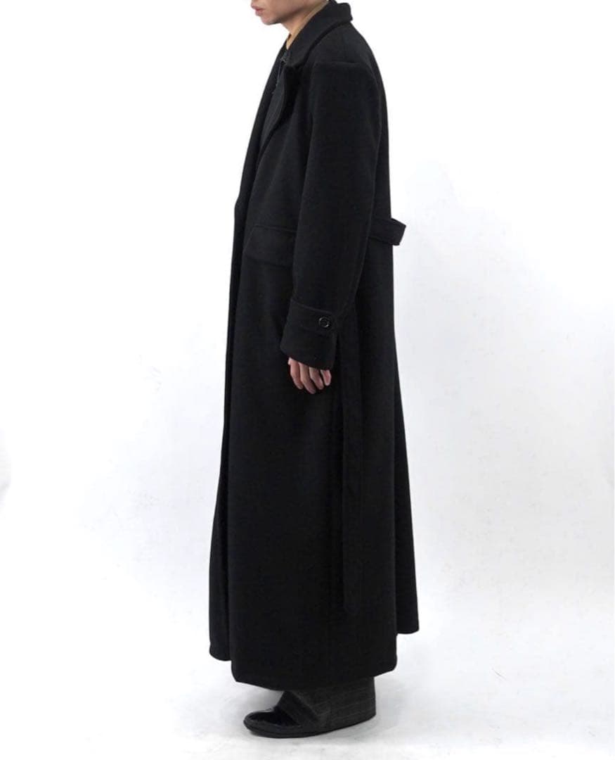 hype kyoto double long coat ［blk］