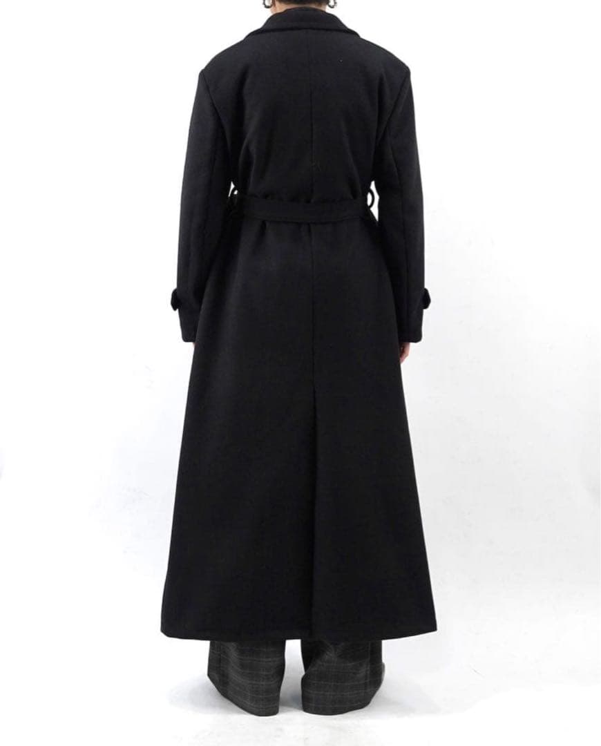 hype kyoto double long coat ［blk］