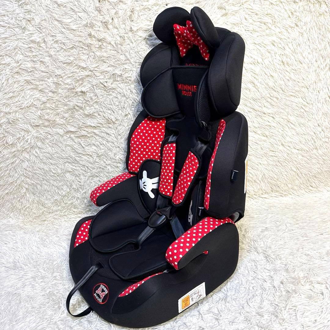 『美品‼︎』西松屋限定　ミニーマウス ジュニアシート チャイルドシート