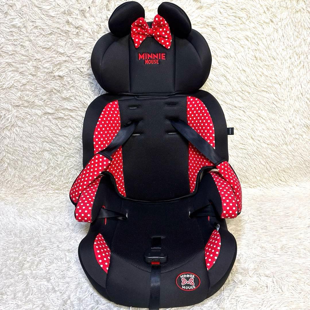『美品‼︎』西松屋限定　ミニーマウス ジュニアシート チャイルドシート