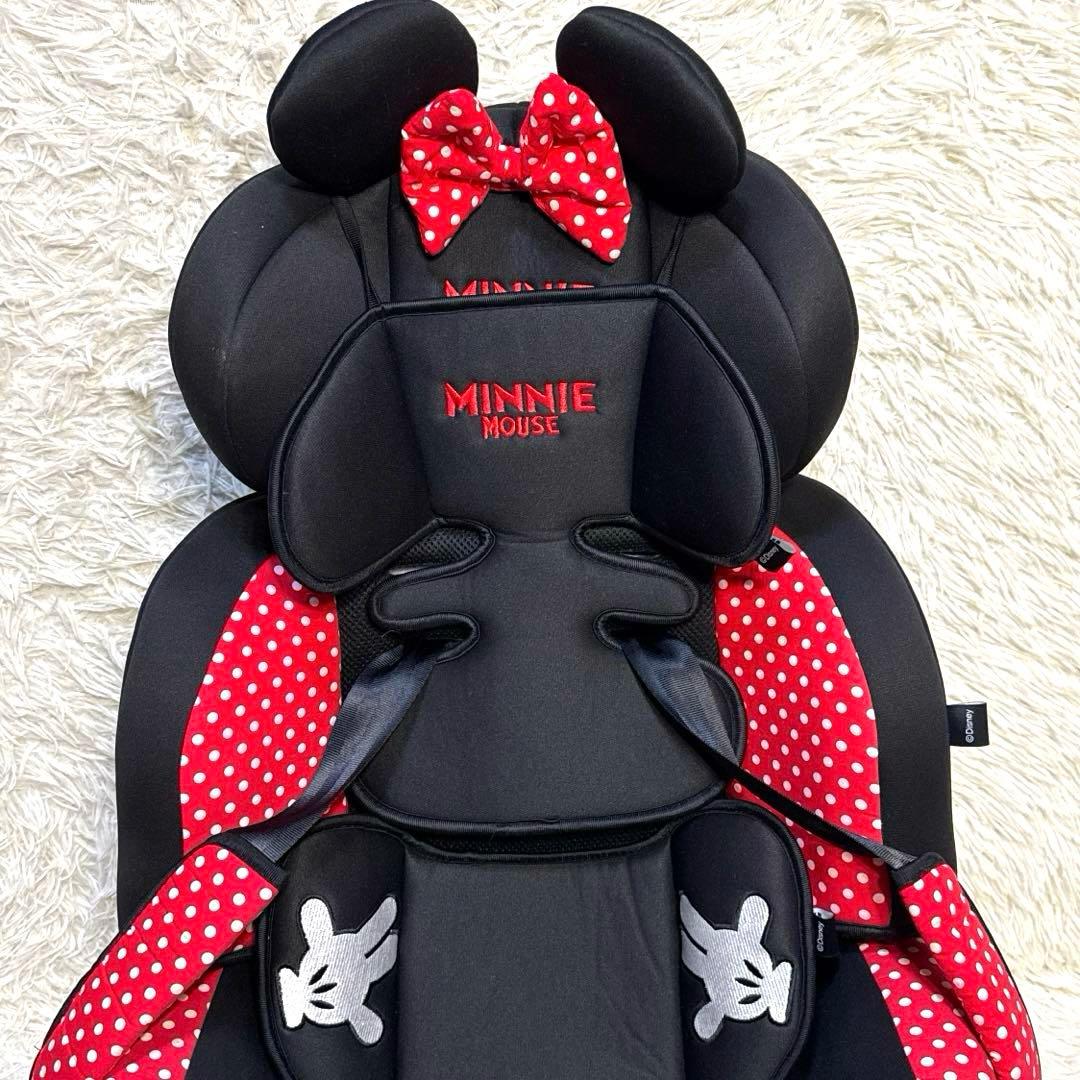 『美品‼︎』西松屋限定　ミニーマウス ジュニアシート チャイルドシート