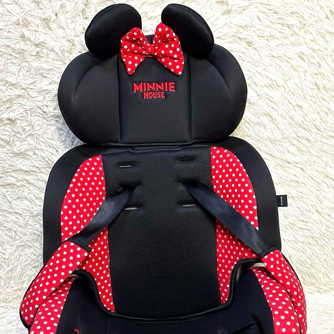 『美品‼︎』西松屋限定　ミニーマウス ジュニアシート チャイルドシート