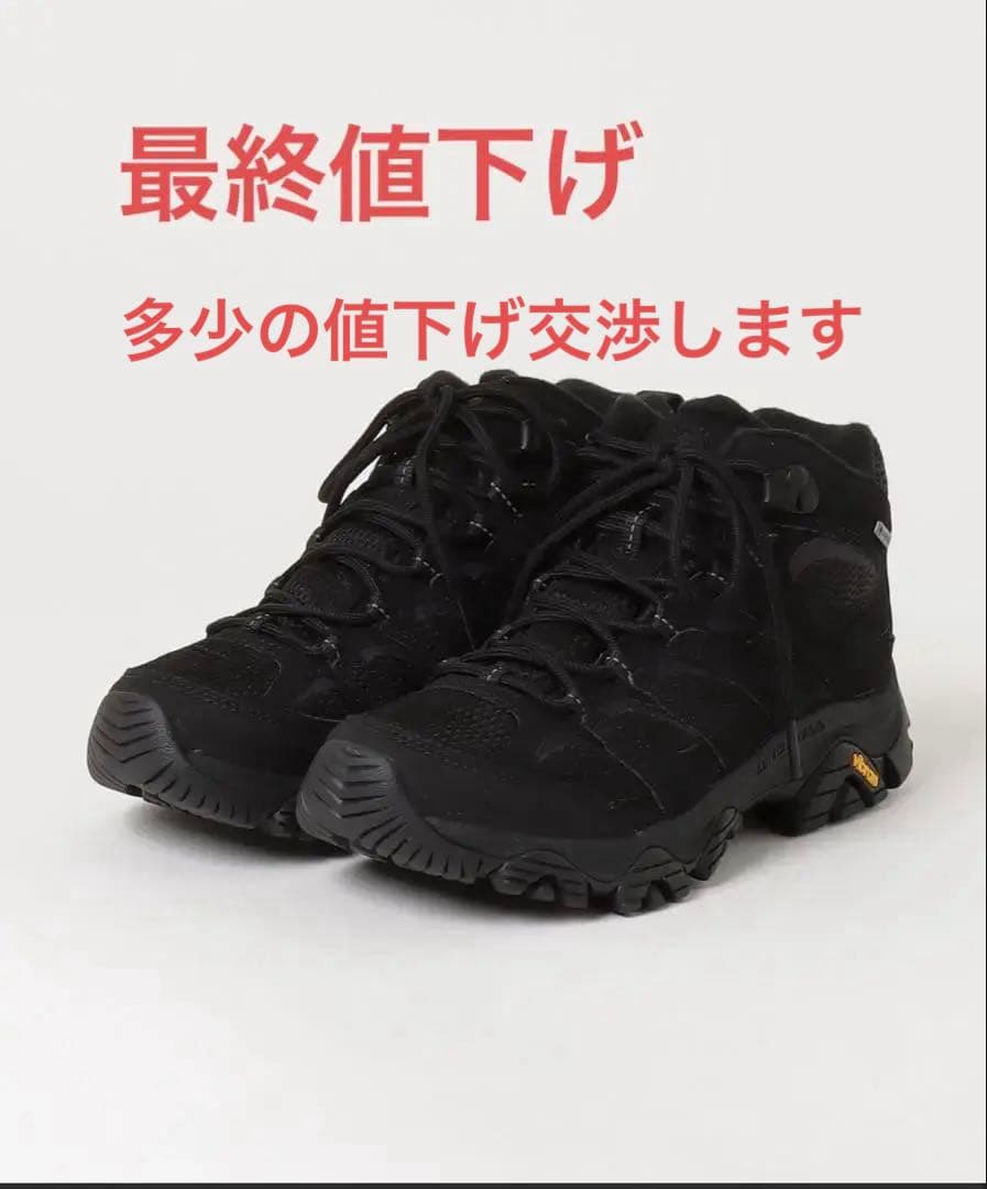 MERRELL MOAB 3 SYN MID GORE-TEX ブラック