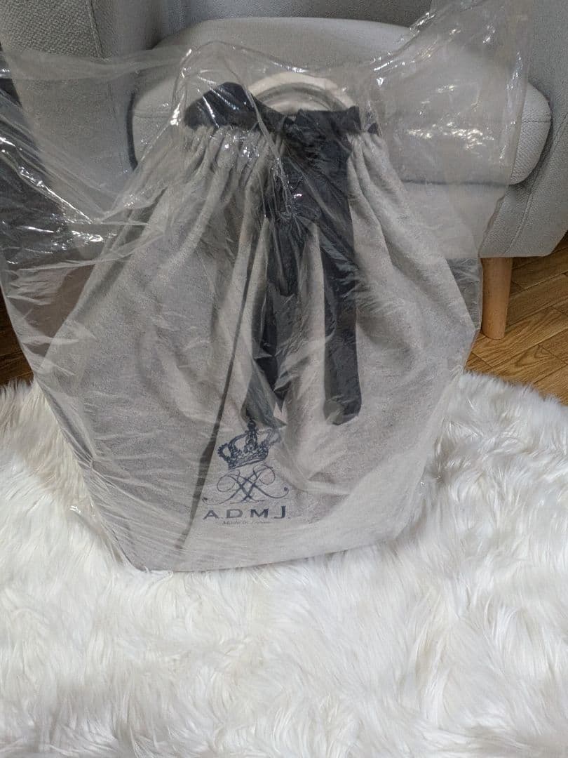 【最終値下】【希少】【新品未使用】A.D.M.J. クラウン刺繍トートバッグ