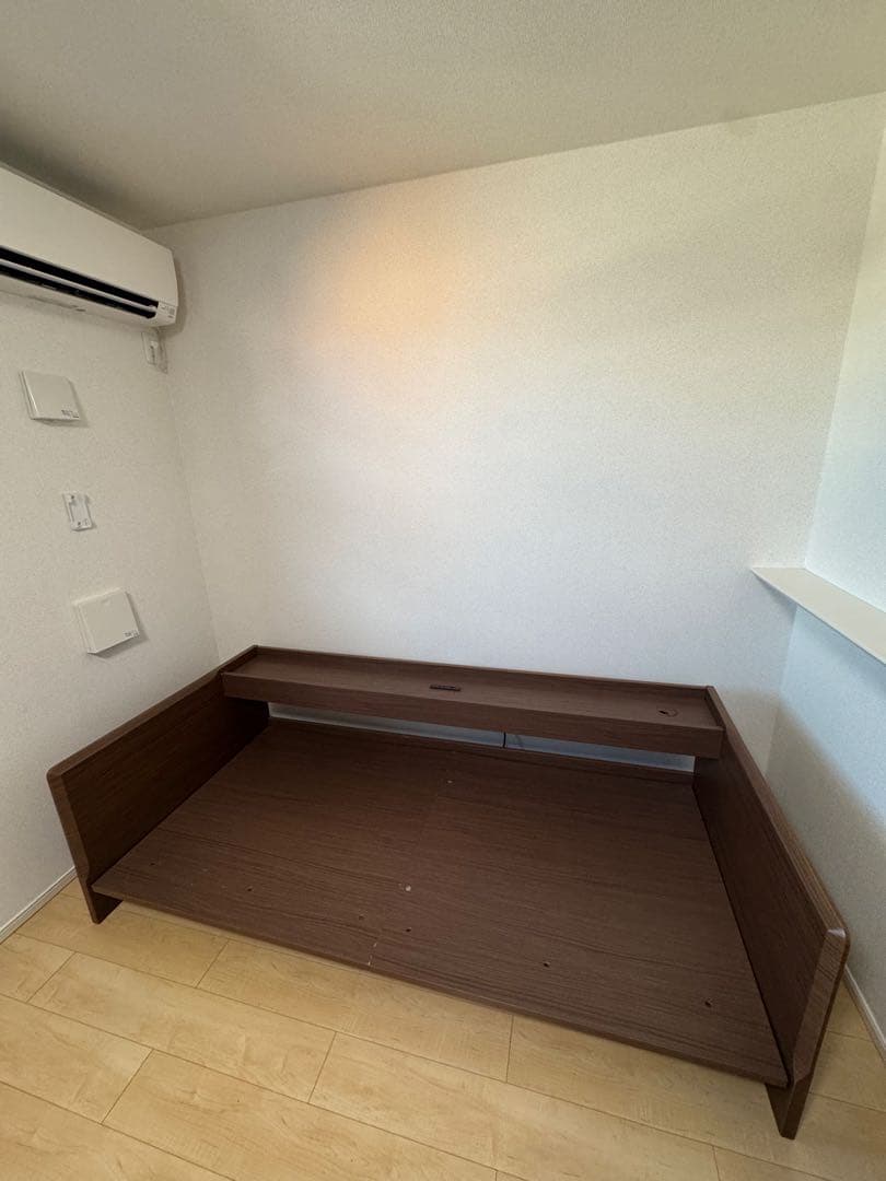 ニトリ ソファベッド 3WAY シングル対応／ミドルブラウン