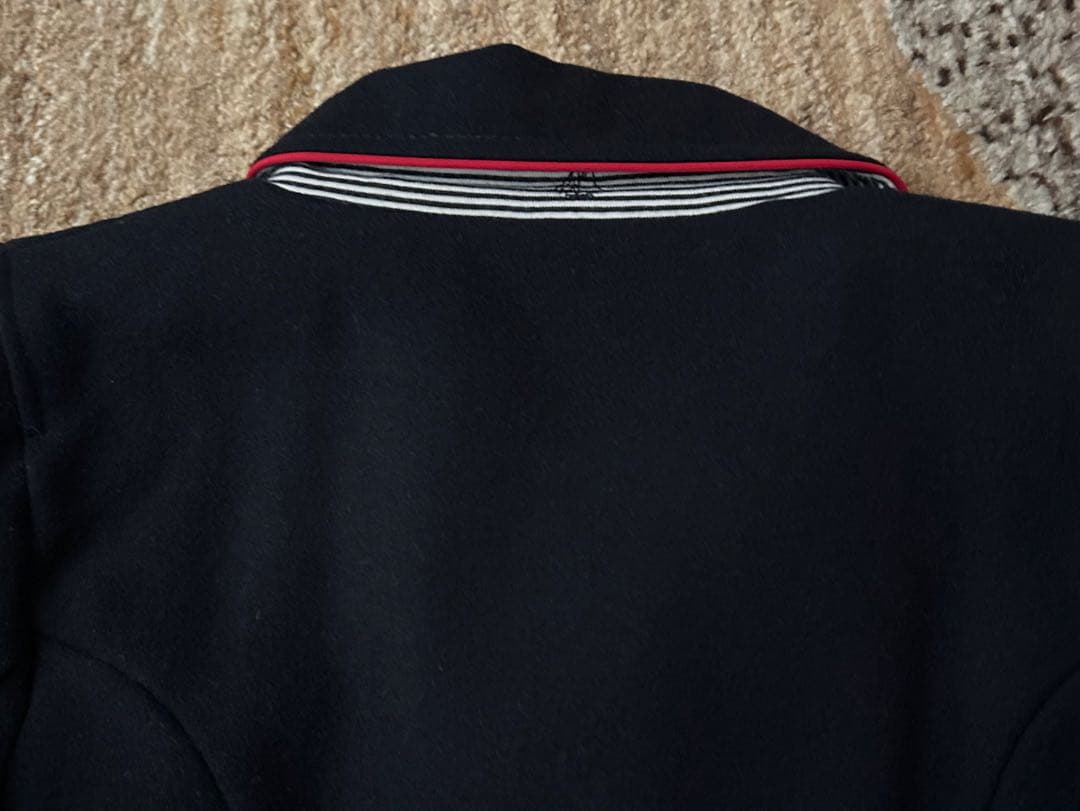 【新品タグ付き】プチバトー ウールコート 12ans 150 ネイビー 中綿入り