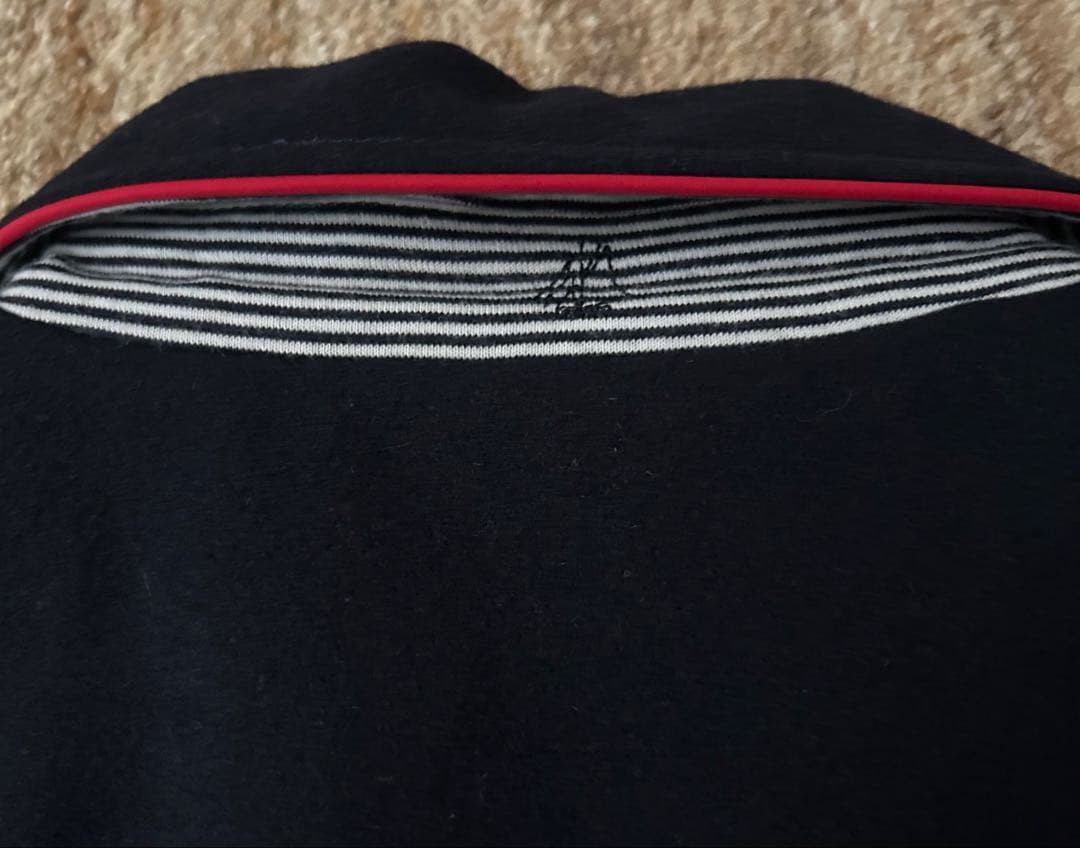 【新品タグ付き】プチバトー ウールコート 12ans 150 ネイビー 中綿入り