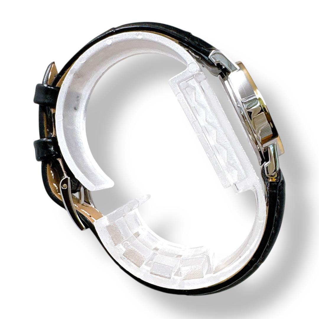 ブルガリ BB23SGLD K18 コンビ レザー ブラック レディース 腕時計