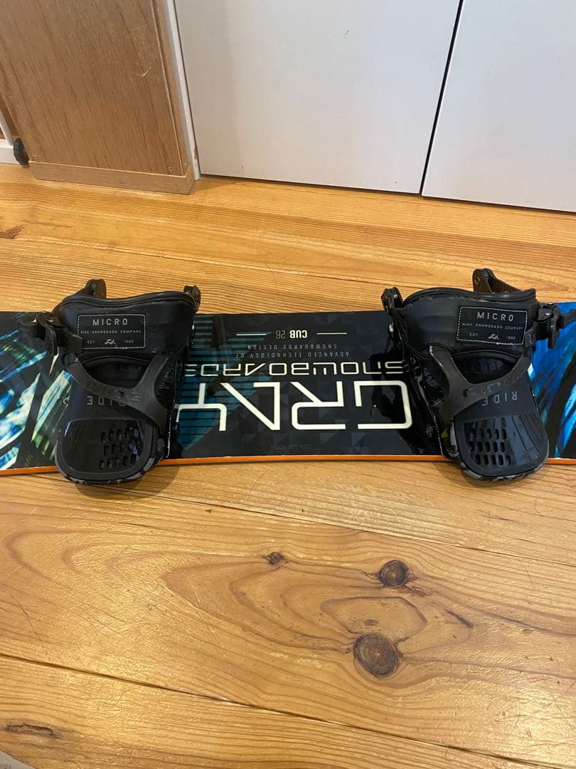 スノーボード3点セット　キッズ〜ジュニアサイズ　126㎝　22.5センチ