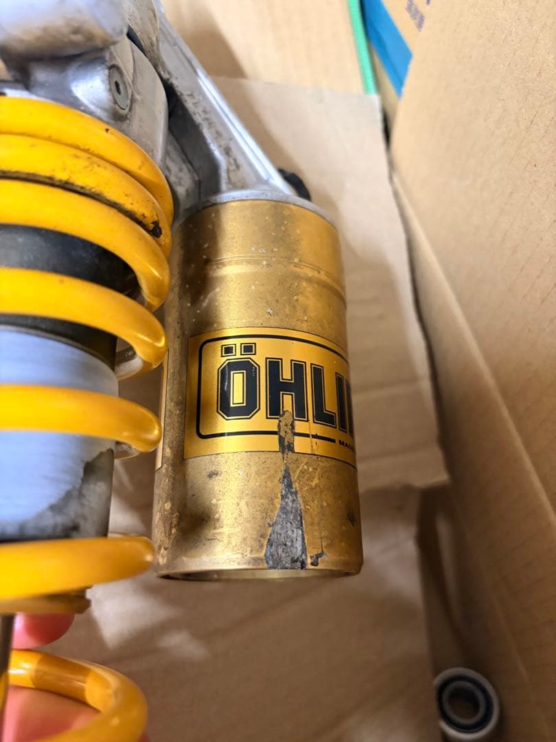 gs400 gsx400e オーリンズフルアジャスターサスペンション