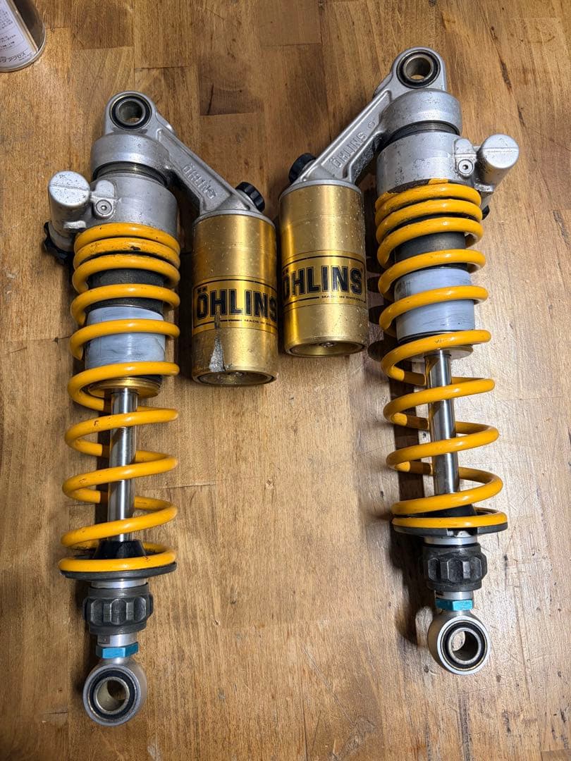 gs400 gsx400e オーリンズフルアジャスターサスペンション